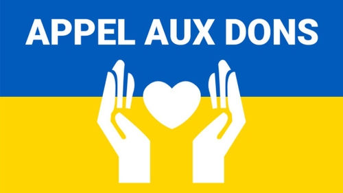 Les initiatives pour soutenir le peuple ukrainien se multiplient...